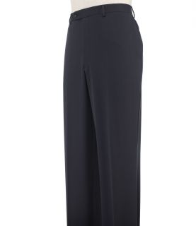 Executive Cotton/Wool Plain Front Trousers Extended Sizes JoS. A. Bank