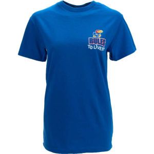 Kansas Jayhawks NCAA Eat Sleep Softball T Shirt