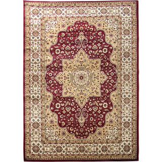 Tiffany 160 Burgundy Area Rug (5x7)