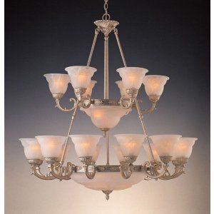 Crystorama Lighting CRY 6300 42 AS Oxford Chandelier