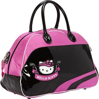 Hello Kitty Golf Mix & Match Boston Bag Black/Pink   Hello Ki