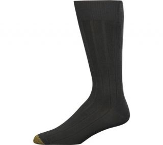 Mens Gold Toe Hampton 2054S (12 Pairs)   Black Casual Socks