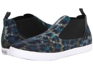 Just Cavalli Leopard Print High Top Mens Slip on Shoes (Gray)