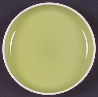Gibson Designs Color Oasis Green Salad Plate, Fine China Dinnerware   Green In,