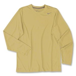 Nike Legend Long Sleeve Poly Top (Vegas Gold)