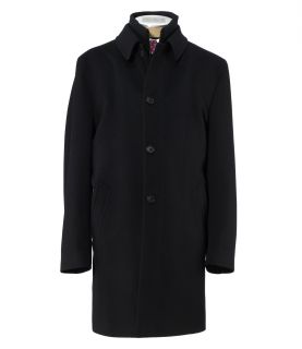 Double Collar Imperial Blend 3/4 Length Topcoat JoS. A. Bank