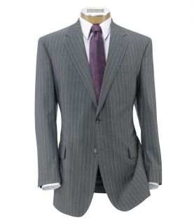 Signature Imperial Wool/Silk Suit with Plain Trousers Extended Sizes JoS. A. Ban