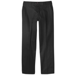 Dickies Young Mens Classic Fit Twill Pant   Black 38x30