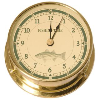 Downeaster Fishing Series Clock Multicolor   3092