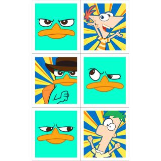 Phineas and Ferb Agent P Sticker Sheets