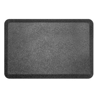 Wellnessmats Granite Steel Original Smooth Anti fatigue Floor Mat (2 X 3) (Granite steelNon toxic, pvc and bpa freeMaterials 100 percent polyurethaneDimensions 36 inches x 24 inches x 0.75 inchThickness 0.75 inchCare instructions Wipe clean )