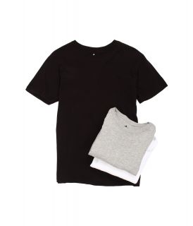 Burton 3 Pack Slim Fit Tees Mens T Shirt (Gray)