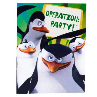 Penguins of Madagascar Invitations