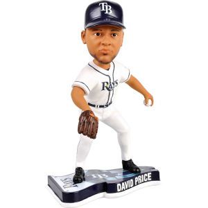 Tampa Bay Rays David Price Forever Collectibles Pennant Base Bobble