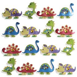 Jolees Dinosaurs Mini Repeats Stickers