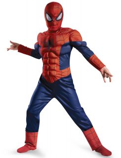Ultimate Spider Man Muscle Light Up Child Costume