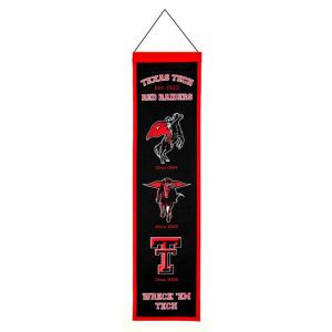 Texas Tech Red Raiders Heritage Banner