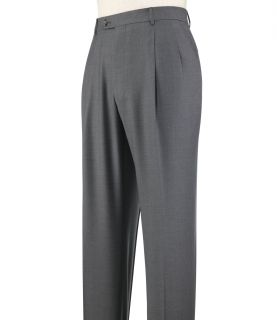NEW Traveler Tailored Fit Pleated Front Trousers Extended Sizes JoS. A. Bank