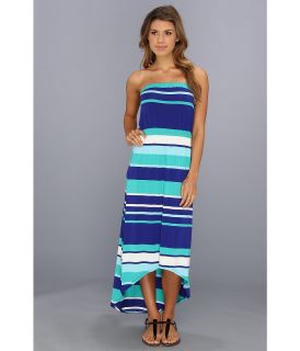 LAmade Stripe Tube Dress Womens Dress (Blue)