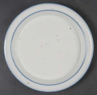 Dansk Blue Mist Salad Plate, Fine China Dinnerware   Specks, Blue Verge, Blue Tr
