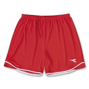 Diadora Terra Verde Soccer Shorts (Red)