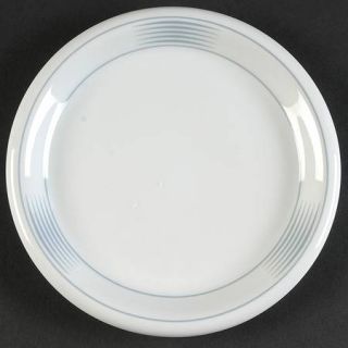 Arzberg Record Bread & Butter Plate, Fine China Dinnerware   Daily Shape, Blue/G