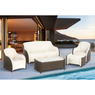 Domus Ventures Luxor Conversation Set   Seats 4 Multicolor   580HN
