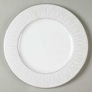 Waterford China Ballet Icing Pearl Dinner Plate, Fine China Dinnerware   White O