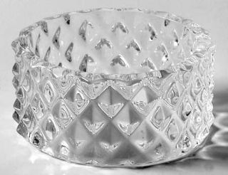 Fostoria Heritage Clear Napkin Ring   Stem #2887, Clear,  Heavy Lead Crystal
