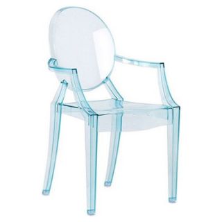 Kartell Louis Ghost Chair 4852 Finish Transparent Ice Blue