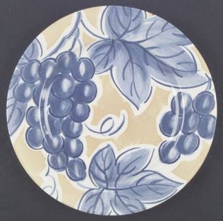 Nikko Fresh Grapes Dinner Plate, Fine China Dinnerware   Home Plate,Blue Grapes