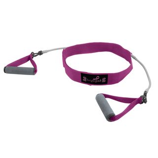Zon Pink Walking Belt And Resistance Tubes (PinkDimensions 8.3 inches long x 5.98 inches wide x 2.8 inches highWeight 1 pound )