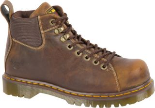 Mens Dr. Martens Bolster ST 8 Tie Boot   Tan Greenland/Brown Ballistic Mesh Boo