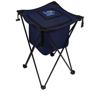 Picnic Time University Of Memphis Tigers Sidekick Portable Cooler (Navy/SlateMaterials Polyester; PVC liner and drainage spout; steel frameDimensions Opened 18.5 inches Long x 18.5 inches Wide x 27.8 inches HighDimensions Closed 8 inches Long x 8 inche