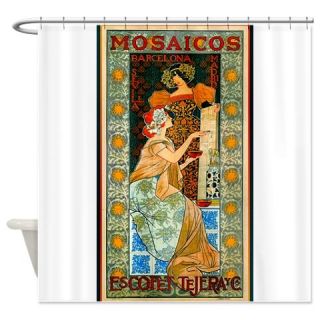  ART NOUVEAU Shower Curtain  Use code FREECART at Checkout