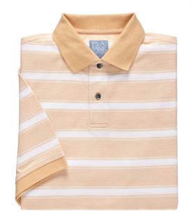 Stays Cool Striped Pique Polo by JoS. A. Bank Mens Dress Shirt