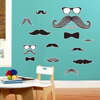 Mustache Giant Wall Decal