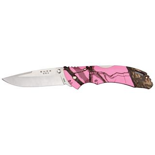Buck Bantam Bhw Mossy Oak Pink Blaze Knife (Pink camouflageBlade materials 420 HC stainless steelHandle materials ThermoplasticBlade length 3.75 inchesHandle length 5.125 inchesWeight 4 ouncesDimensions 5.5 inches long x 1.5 inches wide x 1 inch thi