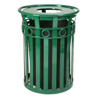 Witt Stadium Series SMB Round Ring 36 Gallon Receptacle with Flat Top Lid M36