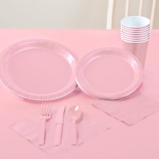 Classic Pink Solid Color Party Pack