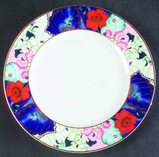 Raynaud Jardin De Printemps Luncheon Plate, Fine China Dinnerware   Floral Desig