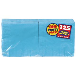 Caribbean Blue Big Party Pack   Lunch Napkins