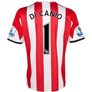 adidas Sunderland 13/14 DI CANIO Home Soccer Jersey