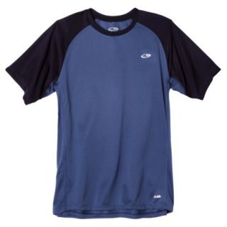 C9 By Champion Mens Advanced Duo Dry Ventilating Tee   Slate Blue L