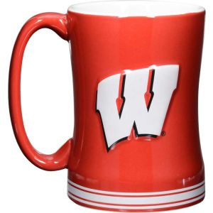 Wisconsin Badgers Boelter Brands 15 oz Relief Mug