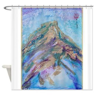  Mountain, Landscape art Shower Curtain  Use code FREECART at Checkout