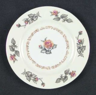 Mikado Fortune (Yellow Roses Only) Bread & Butter Plate, Fine China Dinnerware  