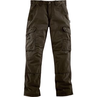 Carhartt Cotton Ripstop Pant   Dark Coffee, 44 Inch Waist x 32 Inch Inseam,