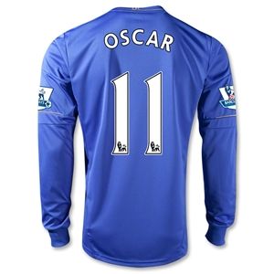 adidas Chelsea 12/13 OSCAR LS Home Soccer Jersey