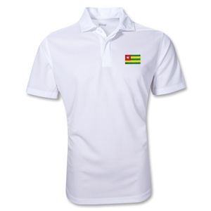 hidden Togo Polo Shirt (White)